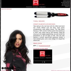 RSession Tidal Waver - curling iron
